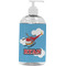 Helicopter Plastic Soap / Lotion Dispenser (16 oz - Large - White) (Personalized)