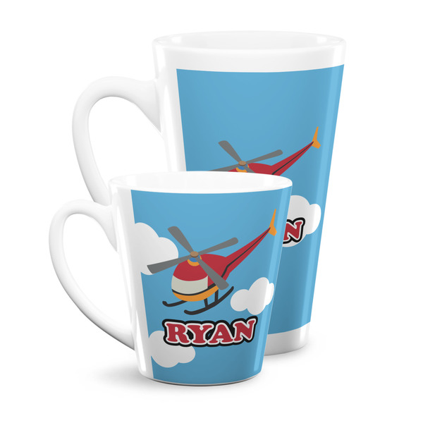 Helicopter Latte Mugs Main