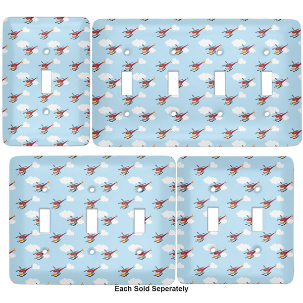 Helicopter Light Switch Covers all sizes
