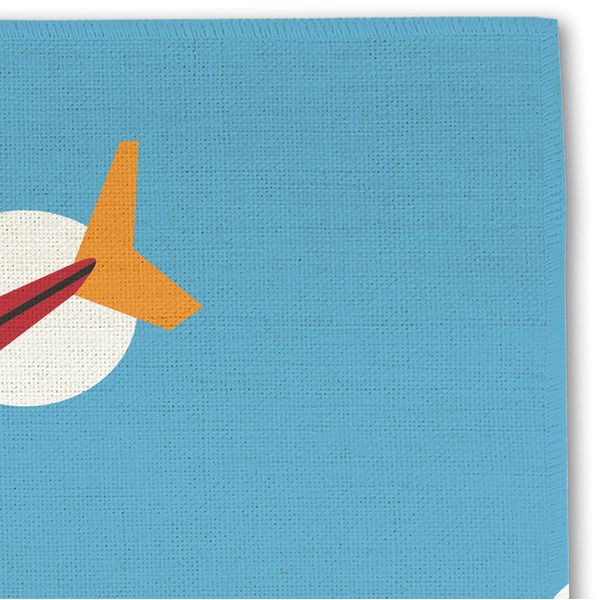 Helicopter Linen Placemat - DETAIL