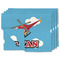 Helicopter Linen Placemat w/ Name or Text