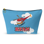 Helicopter Makeup Bag - Small - 8.5"x4.5" (Personalized)