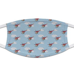 Helicopter Cloth Face Mask (T-Shirt Fabric)