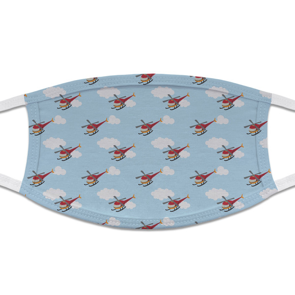 Custom Helicopter Cloth Face Mask (T-Shirt Fabric)