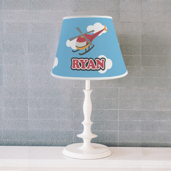 Helicopter Poly Film Empire Lampshade - Lifestyle