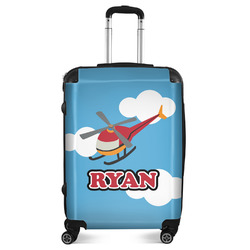Helicopter Suitcase - 24" Medium - Checked (Personalized)