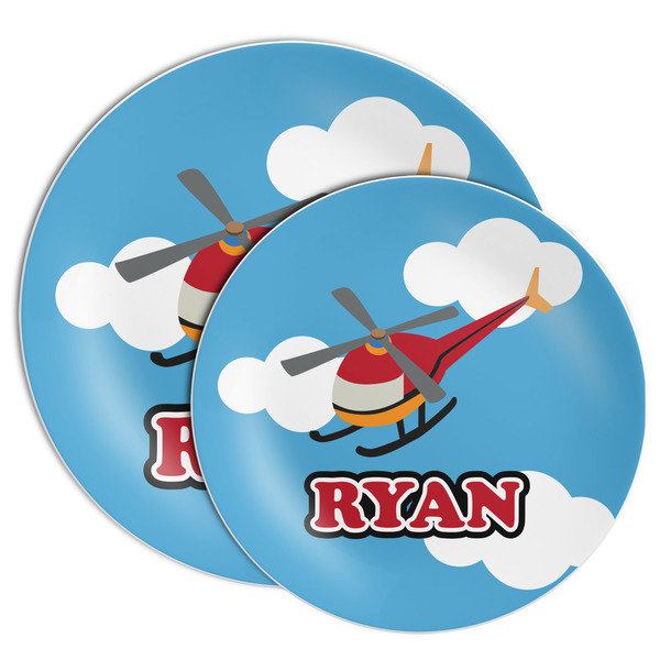 Helicopter Melamine Plates - PARENT/MAIN