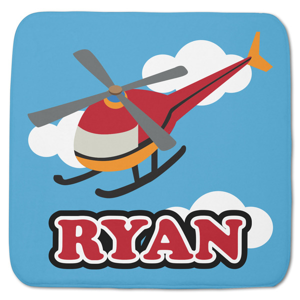 Custom Helicopter Memory Foam Bath Mat - 48"x48" (Personalized)