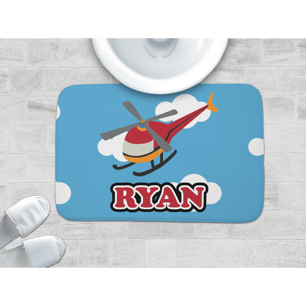 Helicopter Memory Foam Bath Mat - LIFESTYLE 34x21