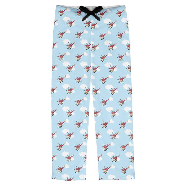 Custom Helicopter Mens Pajama Pants - XS
