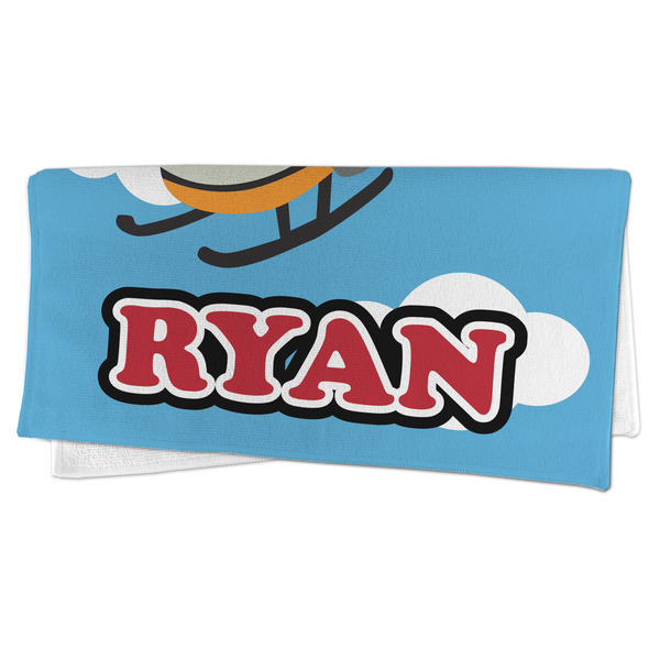 Helicopter Microfiber Dish Rag - FOLDED (half)