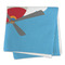 Helicopter Microfiber Dish Rag - FOLDED (square)