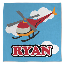 Helicopter Microfiber Dish Towel (Personalized)