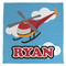 Helicopter Microfiber Dish Towel (Personalized)
