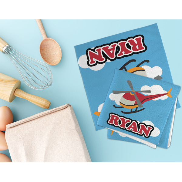 Helicopter Microfiber Dish Rag - LIFESTYLE