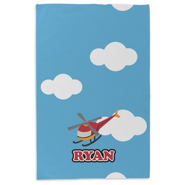 Helicopter Microfiber Dish Towel - APPROVAL