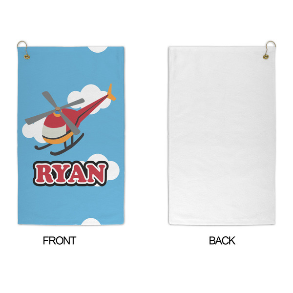 Helicopter Microfiber Golf Towels - APPROVAL