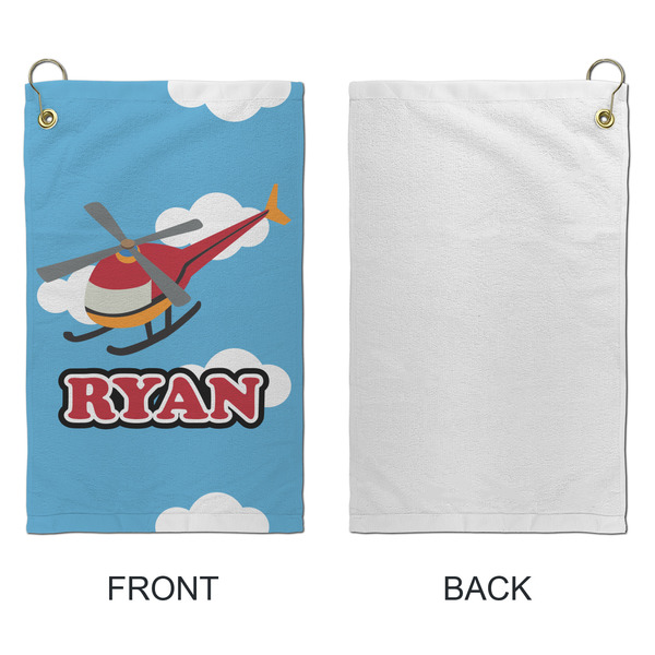 Helicopter Microfiber Golf Towels - Small - APPROVAL