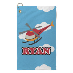 Helicopter Microfiber Golf Towel - Small (Personalized)