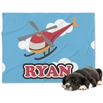 Helicopter Dog Blanket (Personalized)