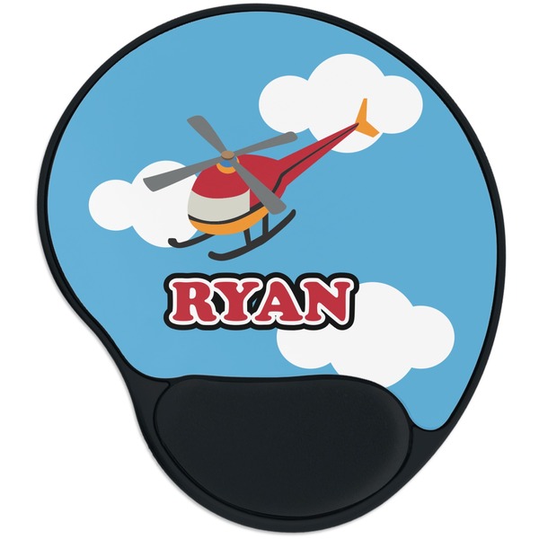 Custom Helicopter Mouse Pad with Wrist Support