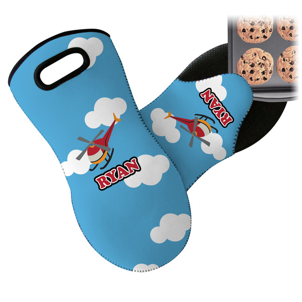 Helicopter Neoprene Oven Mitt