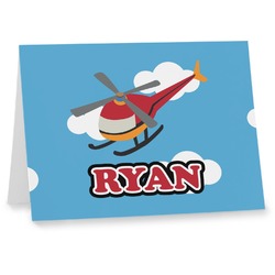 Helicopter Note cards (Personalized)