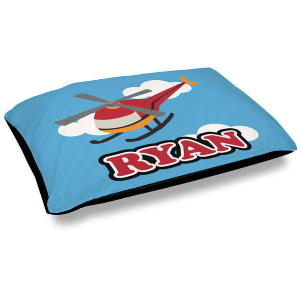 Custom Helicopter Dog Bed w/ Name or Text