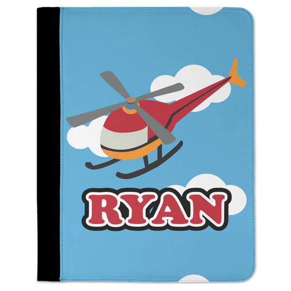 Custom Helicopter Padfolio Clipboard (Personalized)