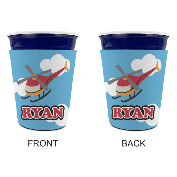 Helicopter Party Cup Sleeves - without bottom - Approval