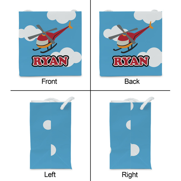 Helicopter Party Favor Gift Bag - Gloss - Approval