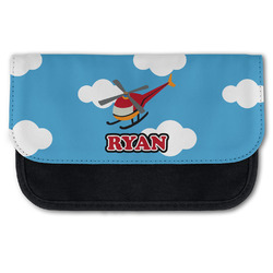 Helicopter Canvas Pencil Case w/ Name or Text