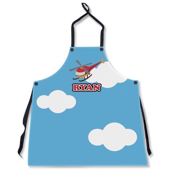Custom Helicopter Apron Without Pockets w/ Name or Text