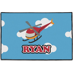 Helicopter Door Mat - 36"x24" (Personalized)
