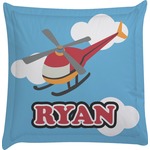 Helicopter Euro Sham Pillow Case (Personalized)