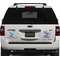 Helicopter Personalized Square Car Magnets on Ford Explorer