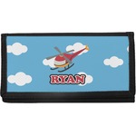 Helicopter Canvas Checkbook Cover (Personalized)