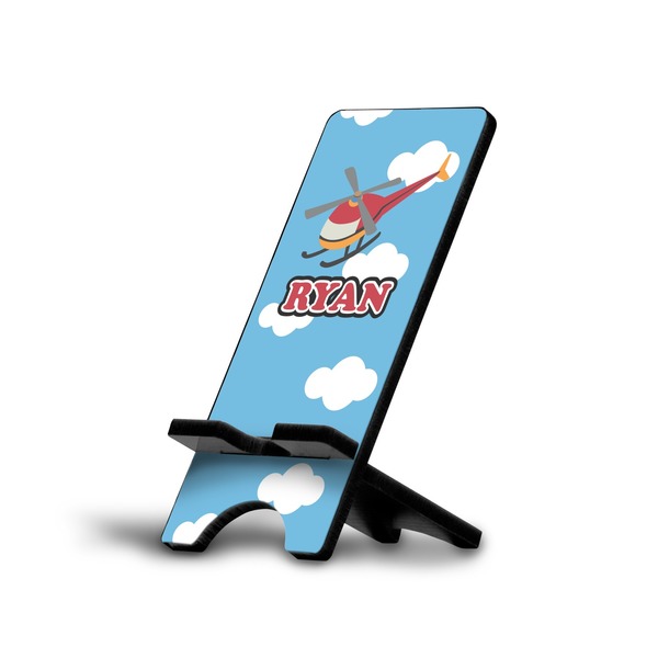 Custom Helicopter Cell Phone Stand (Large) (Personalized)