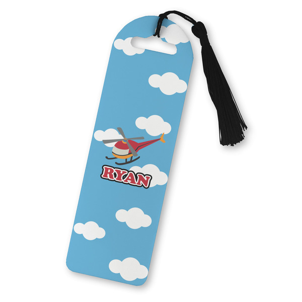 Custom Helicopter Plastic Bookmark (Personalized)