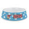 Helicopter Plastic Dog Bowl - Large (Personalized)