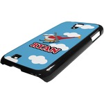 Helicopter Plastic Samsung Galaxy 4 Phone Case (Personalized)
