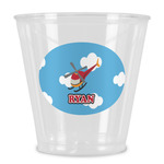Helicopter Plastic Shot Glass (Personalized)