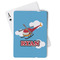 Helicopter Playing Cards - Front View