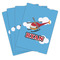 Helicopter Playing Cards - Hand Back View