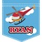 Helicopter Iron On Faux Pocket (Personalized)