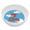 Helicopter Melamine Bowl - 8 oz (Personalized)