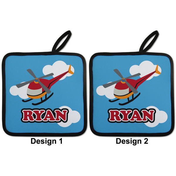 Helicopter Pot Holders - Set of 2 APPROVAL