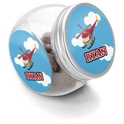 Helicopter Puppy Treat Jar (Personalized)
