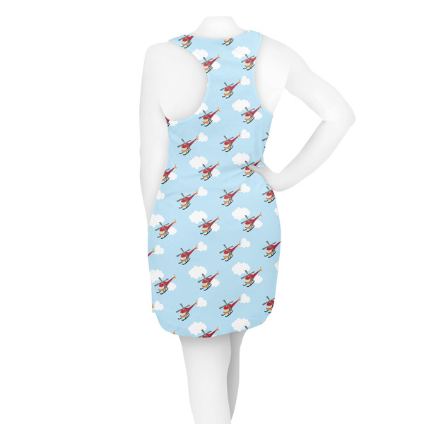 Helicopter Racerback Dress - On Model - Back