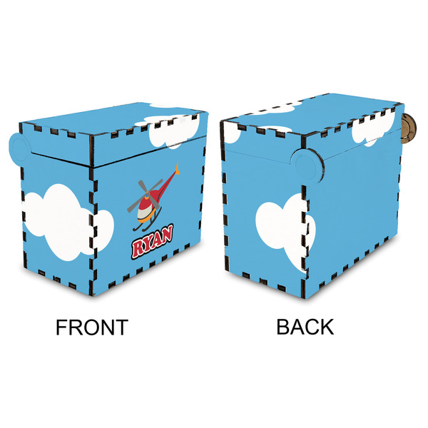 Helicopter Recipe Box - Full Color - Approval